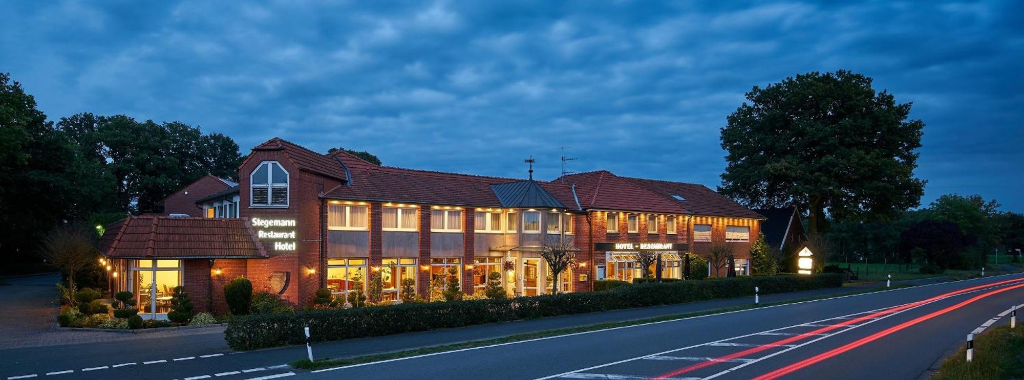 Hotel Restaurant Stegemann Saerbeck ภายนอก รูปภาพ